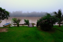 Morgenstimmung am Kinabatangan River
