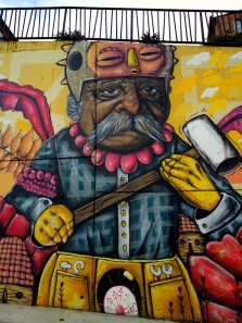 Graffiti in der Comuna 13